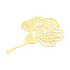 Brass Filigree Big Pendants KKC-T003-31G-2