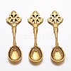 Tibetan Style Alloy Spoon Big Pendants LS-GLF10691Y-NF-1