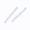 Transparent Glass Bugle Beads SEED-T005-15-A02-4