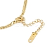 Ion Plating(IP) 304 Stainless Steel Double Layered Bracelets for Women BJEW-K254-18G-01-3