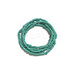 Glass Seed Beaded Waist Beads WG0248E-08-1