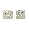 304 Stainless Steel Stud Earring Findings STAS-Q225-01A-1