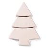 Christmas Tree Shaped Plastic Snack Dried Tray Box LS-DJEW-Q003-01C-3