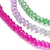 Transparent Painted Glass Beads Strands LS-DGLA-A034-T2mm-A06-4