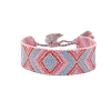 Polyester Braided Rhombus Pattern Cord Bracelet LS-PW-WGDE6D0-09-1