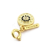 Brass Enamel Fruits Pendant Decoration LS-HJEW-P020-01D-G-2