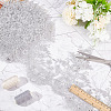 Sparkle Embroidery Flower Polyester Lace Trim OCOR-GF0002-44A-4
