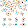 DIY Evil Eye Jewelry Making Finding Kit DIY-TA0003-87-11