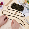 15 Yards Polyester Trim Sewing Lace OCOR-WH0070-174-3