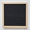 Felt Letter Boards DJEW-PW0020-01C-1