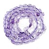 Natural Lavender Amethyst Beads Strands LS-G-P497-01B-21-3