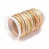 5 Rolls 12-Ply Segment Dyed Polyester Cords WCOR-P001-01B-05-2