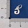 925 Sterling Silver Letter Charms LS-STER-C012-01S-G-3