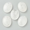 Natural Quartz Crystal Oval Palm Stone G-G973-05-1