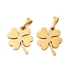 Ion Plating(IP) 304 Stainless Steel Pendants STAS-I135-31G-1