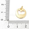 Brass Enamel Charms KK-U062-30G-02-2
