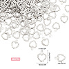 200Pcs 304 Stainless Steel Open Charms STAS-DC0005-92-6