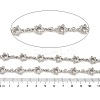 Alloy Flower Link Chains LCHA-L002-03P-2