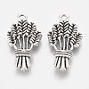 Autumn Theme Tibetan Style Alloy Pendants TIBEP-T052-09AS-RS-1