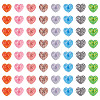 Printed Opaque Resin Cabochons CRES-TA0001-72A-3