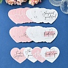 4 Bags 4 Styles Coated Paper Thank You Greeting Card DIY-FS0007-88-2