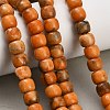 Dyed Natural White Jade Beads Strands GG-CBAA20A-01B-08-1