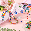 450Pcs 15 Colors Electroplate Glass Beads EGLA-TA0001-93-8