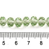 Transparent Baking Paint Glass Beads X1-DGLA-A034-T8mm-D11-4