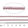 Iron Rhinestone Glass Cup Chain CH-U001-01D-3