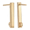 24Pcs 3 Size 304 Stainless Steel Stud Earring Findings STAS-LS0001-07-4