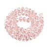 Electroplate Glass Beads Strands X-EGLA-A044-T8mm-B22-3
