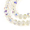 Transparent Glass Beads Strands EGLA-N016-6mm-05-3