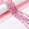 Synthetic Moonstone Beads Strands G-E573-02A-17-1