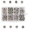 Tibetan Style Alloy European Large Hole Beads MPDL-NB0001-03AS-1