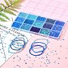 150G 15 Styles Baking Paint Glass Seed Beads SEED-FS0001-31A-10