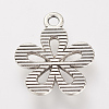 Tibetan Style Alloy Pendants X-TIBE-S306-12AS-RS-2