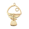 Brass Big Pendants KK-P321-01H-G-1