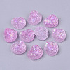 Transparent Epoxy Resin Cabochons CRES-T020-02B-1