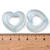 Luminous Transparent Acrylic Beads MACR-D024-19F-3