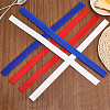 Silicone Rolling Strip Set for Independence Day AJEW-WH0342-18-3