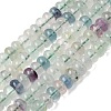 Natural Fluorite Beads Strands G-A280-A35-02-2