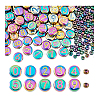 Electroplated Glass Beads and Glass Seeed Beads GLAA-PH0003-51-7