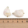 Natural Shell Nuggets Pendants STAS-D378-30G-3
