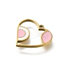 304 Stainless Steel Enamel Charms STAS-V006-04G-01-2