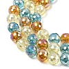 Electroplate Glass Beads Strands LS-EGLA-D300-06-8mm-24-4