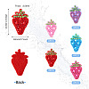 20Pcs 5 Colors Rhinestone Patches PATC-TA0001-07B-3