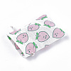 Polycotton(Polyester Cotton) Packing Pouches Drawstring Bags ABAG-T007-02I-3