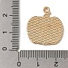 Thanksgiving Day Golden Tone Alloy Enamel Pendants ENAM-M002-01A-G-3