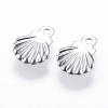 Non-Tarnish 316 Surgical Stainless Steel Charms STAS-F147-02P-1