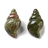 Natural Unakite Carved Figurines DJEW-L023-H15-1